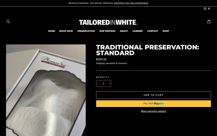/products/traditional-preservation-standard-copy — Tailored In White - DEN🪡