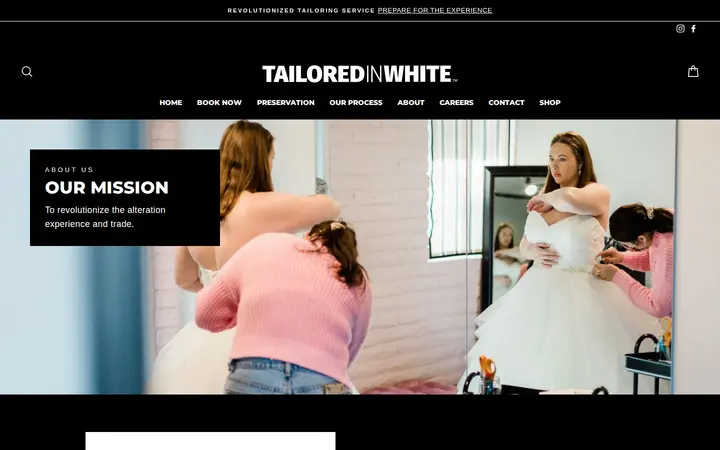 /pages/about-us — Tailored In White - DEN🪡