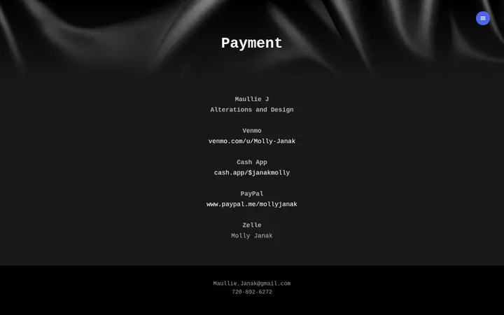 /payment.html — Maullie J Alterations and Design