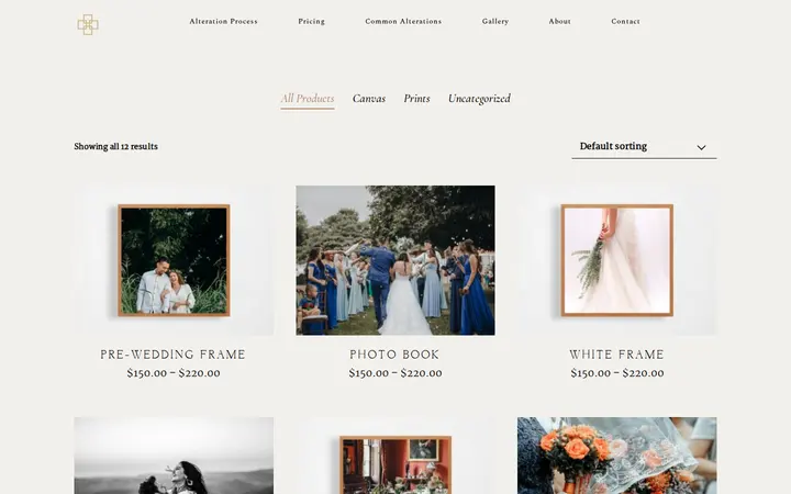 /shop — Anne Thomas Couture