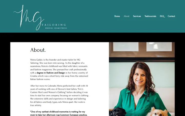/about — MG Tailoring Bridal Seamstress