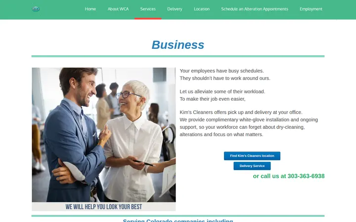 /business — Kim's Cleaners & Alterations