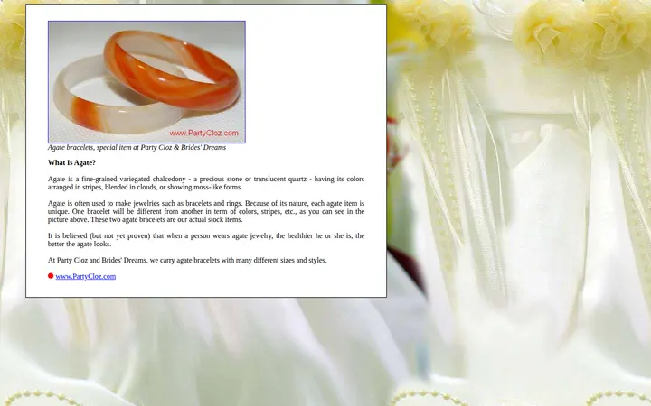 /Sale_Agate.html — Party Cloz & Bridal