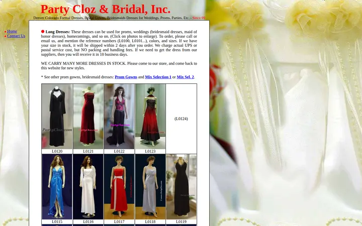 /LongDresses01.html — Party Cloz & Bridal