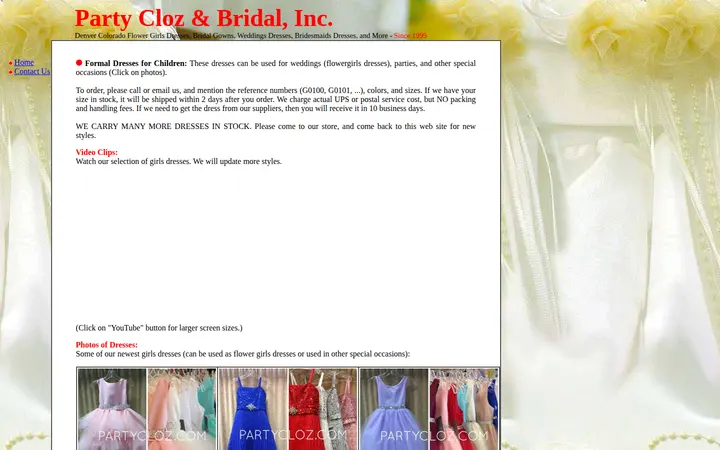 /GirlDresses01.html — Party Cloz & Bridal