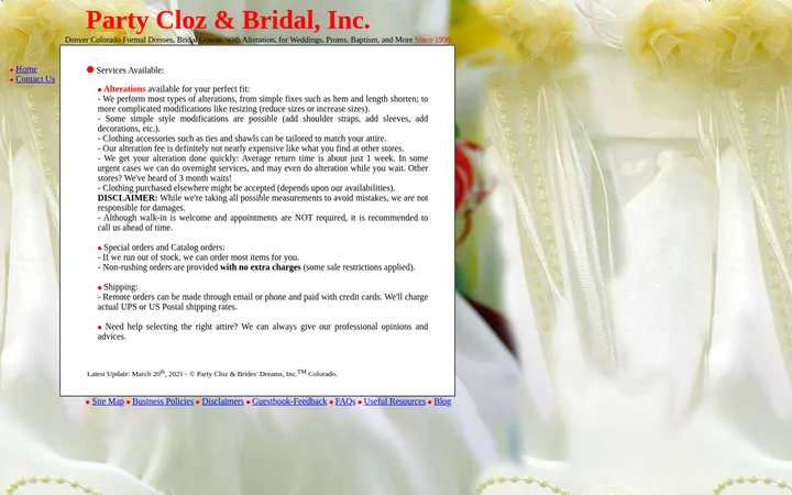 /alteration.html — Party Cloz & Bridal