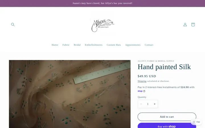 /products/scattered-berry-flower-silk — Allyn's Fabric and Bridal