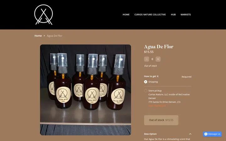 /product/agua-de-flor/8 — Curios Nature & Co
