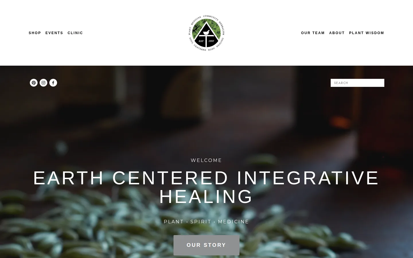 Captured website of Apothecary Tinctura