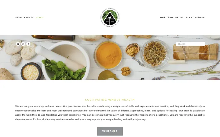 /clinic-menu — Apothecary Tinctura