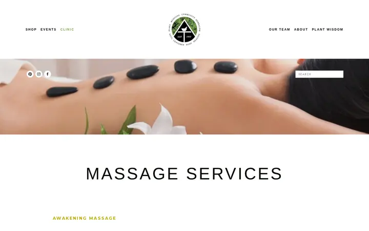 /massage — Apothecary Tinctura