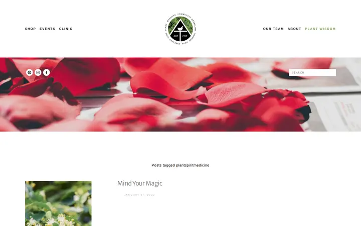 /from-the-herbalist/tag/plantspiritmedicine — Apothecary Tinctura