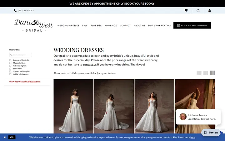 /collections/bridal — Dani West Bridal Boutique