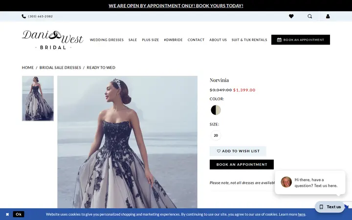 /bridal-sale-dresses/ready-to-wed/norvinia — Dani West Bridal Boutique