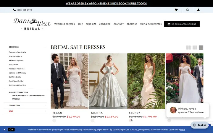 /bridal-sale-dresses/ready-to-wed — Dani West Bridal Boutique