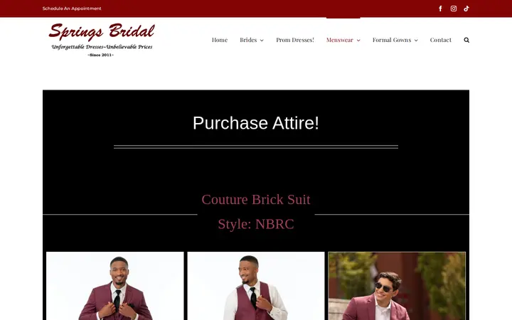 /purchase-only — Springs Bridal