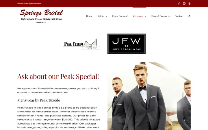/peak-tuxedo — Springs Bridal