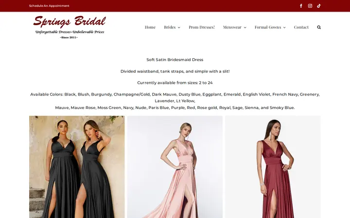 /7469-2 — Springs Bridal