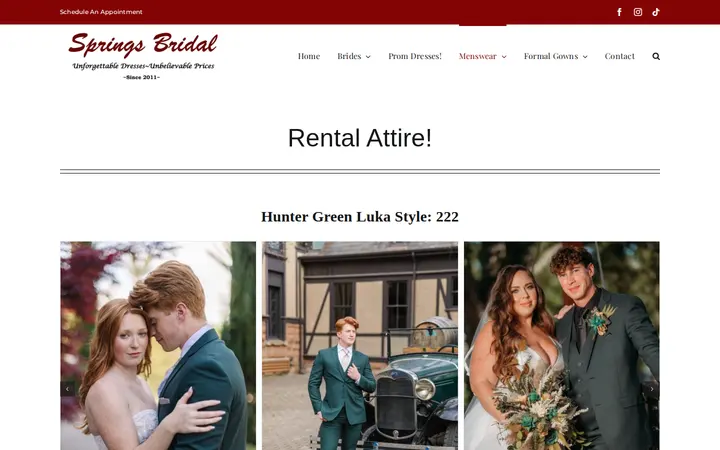 /rental-only — Springs Bridal