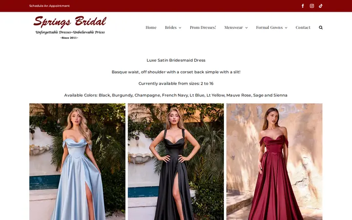 /7449-2 — Springs Bridal