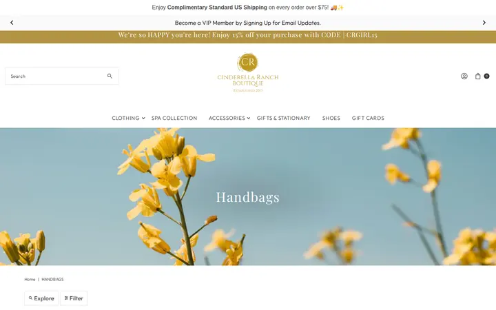 /collections/handbags — Cinderella Ranch Boutique