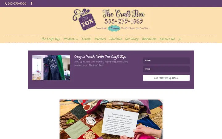 /charities — The Craft Box