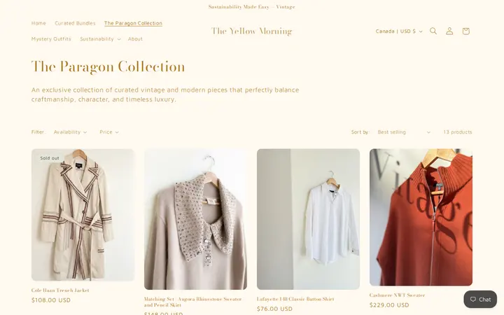 /collections/the-limited-collection — The Yellow Morning