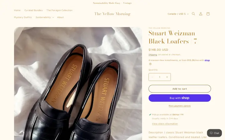 /products/stuart-weizman-black-loafers — The Yellow Morning