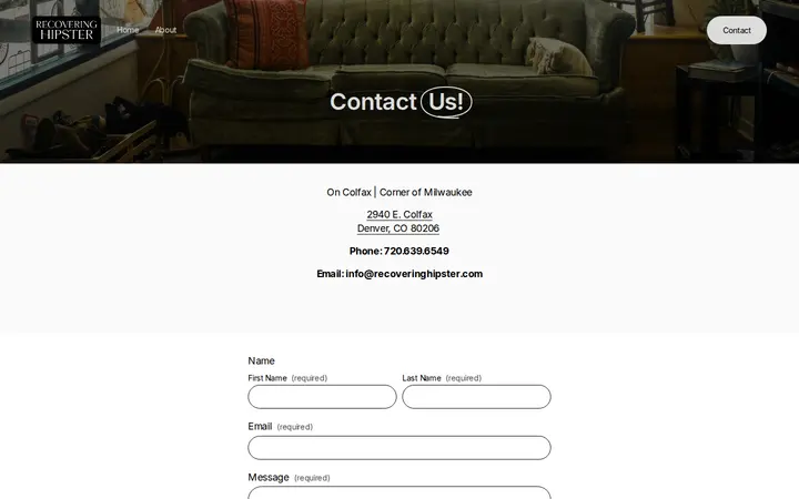/contact — Recovering Hipster