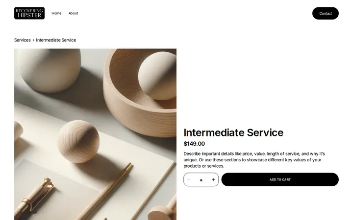 /services-store/p/intermediate-service-b8m9z — Recovering Hipster