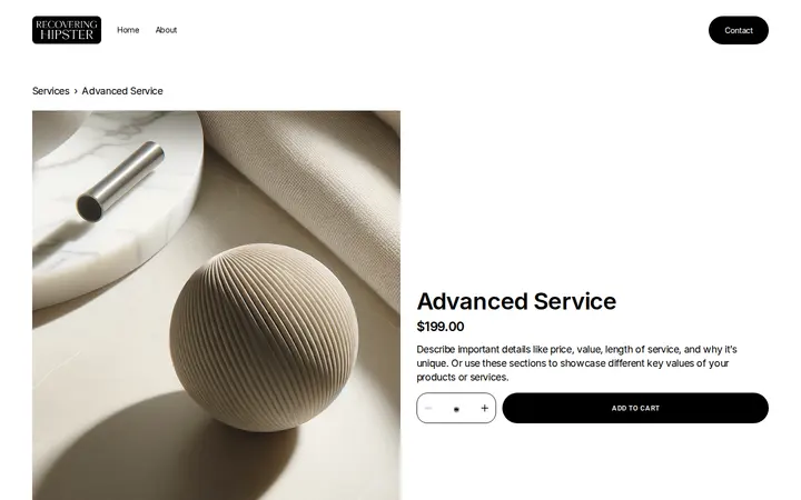 /services-store/p/advanced-service-8cb43 — Recovering Hipster