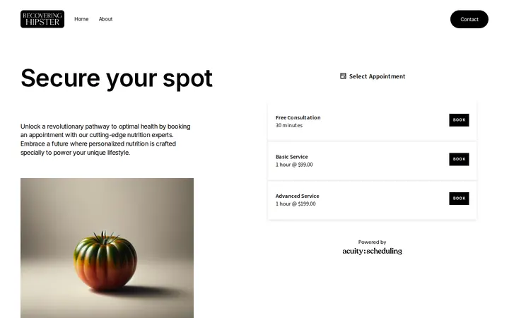 /appointments — Recovering Hipster