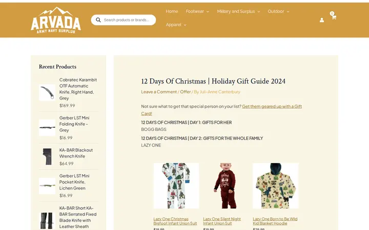 /holiday-gift-guide-2024 — Arvada Army Navy Surplus