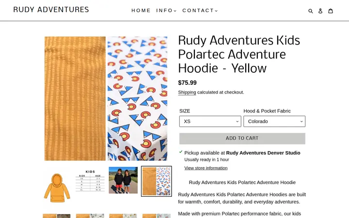 /collections/blue-collection/products/rudy-adventures-kids-polartec-adventure-hoodie-yellow — Rudy Adventures