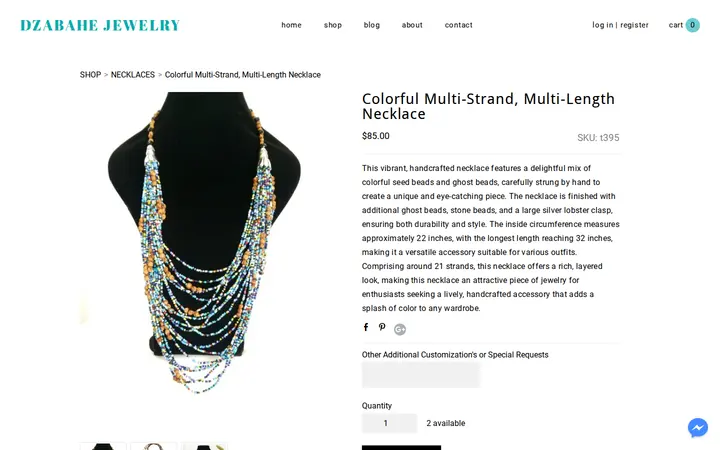 /store/p57/Multicolor_multistrand_GB.html — Dzabahe Jewelry