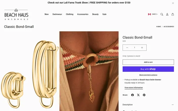 /en-ca/collections/accessories/products/classic-bond-small — Beach Haus Swimwear