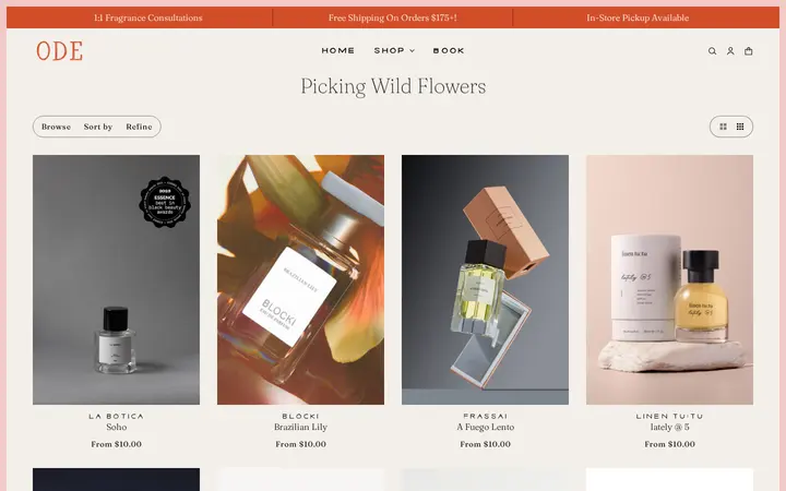 /collections/picking-wild-flowers — Ode To Perfume
