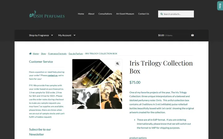 /shop/iris-trilogy-collection-box — The Essense Studio / DSH Perfumes