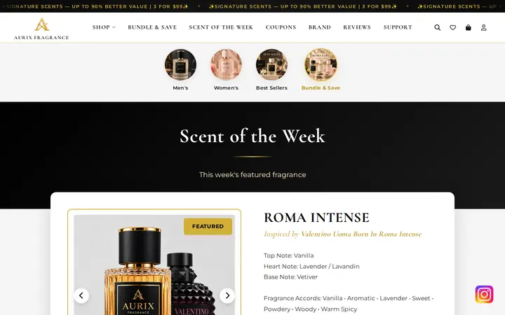 /scent-of-the-week — Aurix fragrance