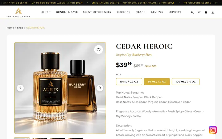 /product/7tX0ohSdVKA49H9PTjKO — Aurix fragrance