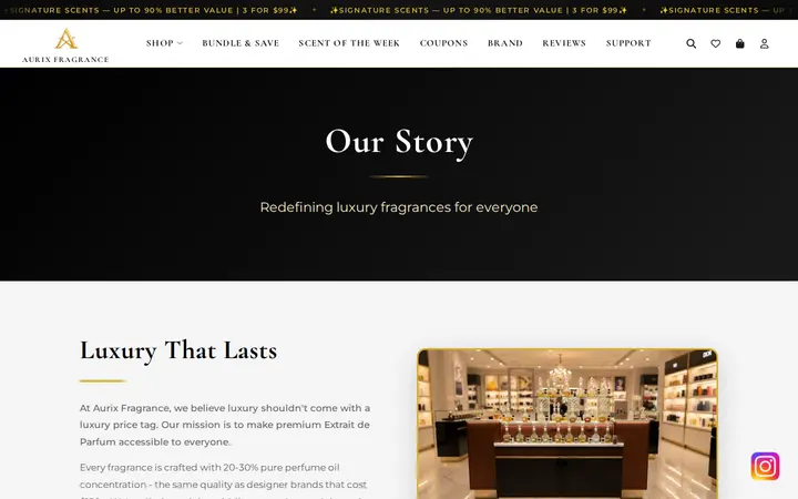 /brand — Aurix fragrance