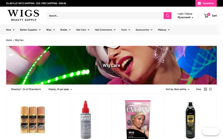 /collections/wig-accessories — Wigs Beauty & Barber Supply