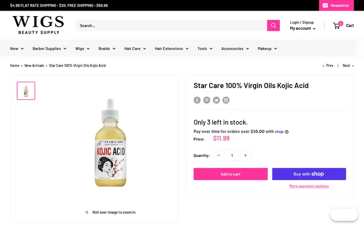 /collections/new-arrivals/products/star-care-100-virgin-turmeric-oil-4oz-120ml-copy — Wigs Beauty & Barber Supply
