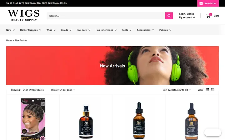 /collections/new-arrivals — Wigs Beauty & Barber Supply