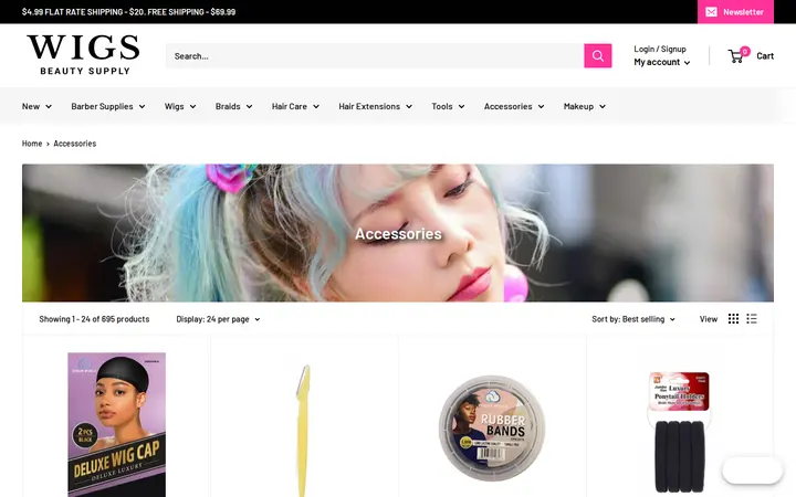 /collections/accessories — Wigs Beauty & Barber Supply