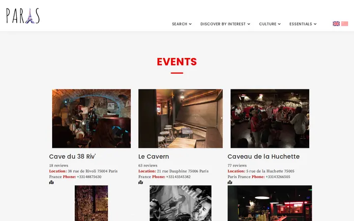 /events — luxe beauty