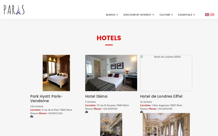/general/hotels — luxe beauty