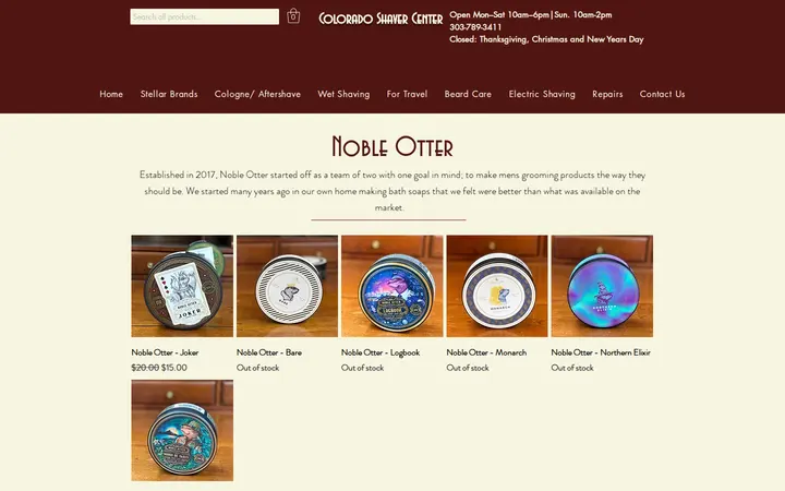 /noble-otter — Colorado Shaver Center