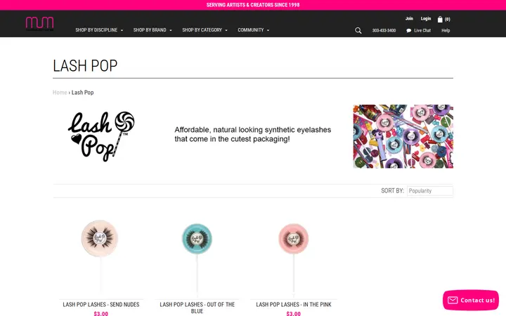 /collections/lash-pop — MakeUpMania