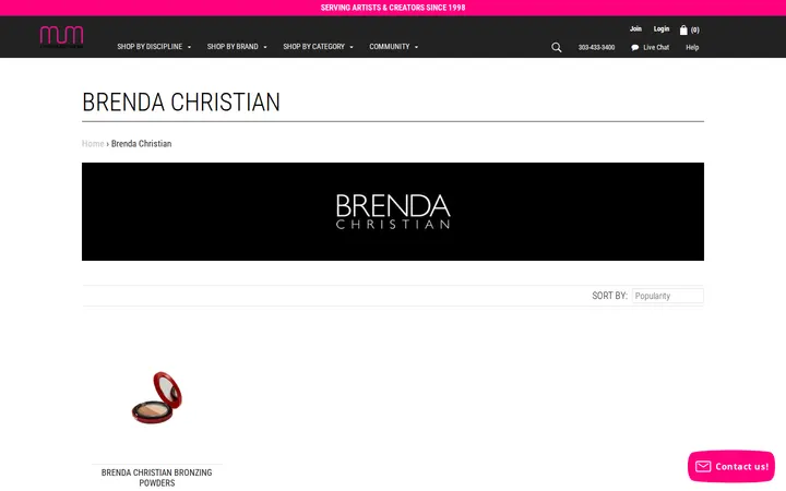 /collections/brenda-christian — MakeUpMania